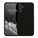 Laptop, Telefoane si Tablete - Telefoane mobile si accesorii - Accesorii Telefoane - Huse telefoane - Husa Kwmobile pentru Samsung Galaxy A34 5G, anti-alunecare, anti-amprenta, silicon, negru - Infinity.ro