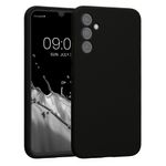 Laptop, Telefoane si Tablete - Telefoane mobile si accesorii - Accesorii Telefoane - Huse telefoane - Husa Kwmobile pentru Samsung Galaxy A34 5G, anti-alunecare, anti-amprenta, silicon, negru - Infinity.ro