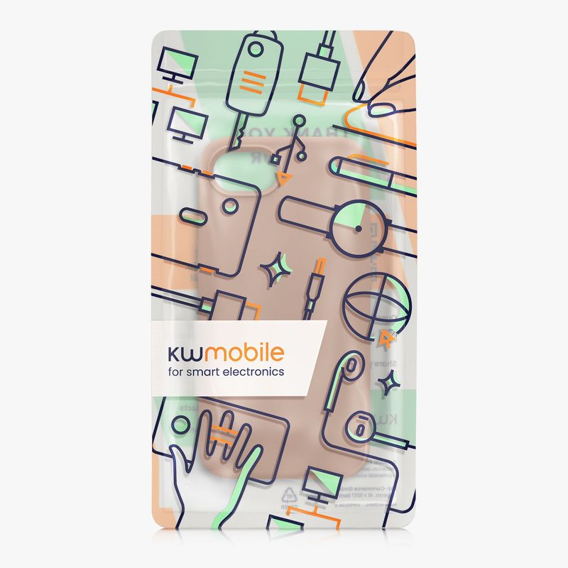 Laptop, Telefoane si Tablete - Telefoane mobile si accesorii - Accesorii Telefoane - Huse telefoane - Husa Kwmobile pentru iPhone 17e/16e, incarcare wireless, silicon, maro, TPU - Infinity.ro