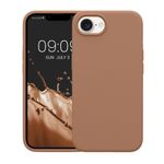 Laptop, Telefoane si Tablete - Telefoane mobile si accesorii - Accesorii Telefoane - Huse telefoane - Husa Kwmobile pentru iPhone 17e/16e, incarcare wireless, silicon, maro, TPU - Infinity.ro