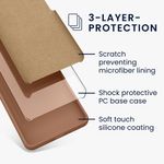 Laptop, Telefoane si Tablete - Telefoane mobile si accesorii - Accesorii Telefoane - Huse telefoane - Husa Kwmobile pentru iPhone 17e/16e, incarcare wireless, silicon, maro, TPU - Infinity.ro
