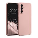 Laptop, Telefoane si Tablete - Telefoane mobile si accesorii - Accesorii Telefoane - Huse telefoane - Husa Kwmobile pentru Samsung Galaxy A56 5G, anti-alunecare, protectie la zgarieturi, silicon, auriu - Infinity.ro