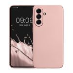 Laptop, Telefoane si Tablete - Telefoane mobile si accesorii - Accesorii Telefoane - Huse telefoane - Husa Kwmobile pentru Samsung Galaxy A56 5G, anti-alunecare, protectie la zgarieturi, silicon, auriu - Infinity.ro