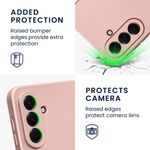Laptop, Telefoane si Tablete - Telefoane mobile si accesorii - Accesorii Telefoane - Huse telefoane - Husa Kwmobile pentru Samsung Galaxy A56 5G, anti-alunecare, protectie la zgarieturi, silicon, auriu - Infinity.ro