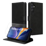 Laptop, Telefoane si Tablete - Telefoane mobile si accesorii - Accesorii Telefoane - Huse telefoane - Husa tip portofel Kwmobile pentru Samsung Galaxy A34 5G, inchidere magnetica, piele ecologica, negru - Infinity.ro