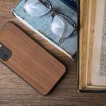 Laptop, Telefoane si Tablete - Telefoane mobile si accesorii - Accesorii Telefoane - Huse telefoane - Husa tip bumper Kwmobile pentru Samsung Galaxy A34 5G, anti-alunecare, protectie la socuri, lemn, TPU, maro - Infinity.ro