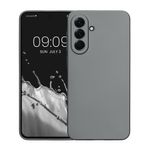 Laptop, Telefoane si Tablete - Telefoane mobile si accesorii - Accesorii Telefoane - Huse telefoane - Husa Kwmobile pentru Samsung Galaxy A56 5G, anti-alunecare, protectie la zgarieturi, silicon, gri - Infinity.ro