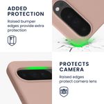 Laptop, Telefoane si Tablete - Telefoane mobile si accesorii - Accesorii Telefoane - Huse telefoane - Husa Kwmobile pentru Google Pixel 10 Pro XL, incarcare wireless, silicon, roz antic - Infinity.ro