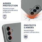 Laptop, Telefoane si Tablete - Telefoane mobile si accesorii - Accesorii Telefoane - Huse telefoane - Husa Kwmobile pentru Samsung Galaxy A56 5G, anti-alunecare, protectie la zgarieturi, silicon, gri - Infinity.ro