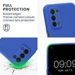 Laptop, Telefoane si Tablete - Telefoane mobile si accesorii - Accesorii Telefoane - Huse telefoane - Husa Kwmobile pentru OPPO A74 (5G)/A54 (5G), anti-alunecare, protectie la zgarieturi, silicon, albastru - Infinity.ro