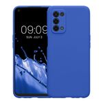 Laptop, Telefoane si Tablete - Telefoane mobile si accesorii - Accesorii Telefoane - Huse telefoane - Husa Kwmobile pentru OPPO A74 (5G)/A54 (5G), anti-alunecare, protectie la zgarieturi, silicon, albastru - Infinity.ro