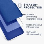 Laptop, Telefoane si Tablete - Telefoane mobile si accesorii - Accesorii Telefoane - Huse telefoane - Husa Kwmobile pentru Google Pixel 10 Pro XL, incarcare wireless, silicon, albastru baltic - Infinity.ro