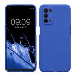 Laptop, Telefoane si Tablete - Telefoane mobile si accesorii - Accesorii Telefoane - Huse telefoane - Husa Kwmobile pentru OPPO A74 (5G)/A54 (5G), anti-alunecare, protectie la zgarieturi, silicon, albastru - Infinity.ro