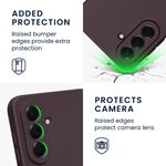 Laptop, Telefoane si Tablete - Telefoane mobile si accesorii - Accesorii Telefoane - Huse telefoane - Husa Kwmobile pentru Samsung Galaxy A56 5G, protectie la zgarieturi, anti-alunecare, silicon, mov - Infinity.ro