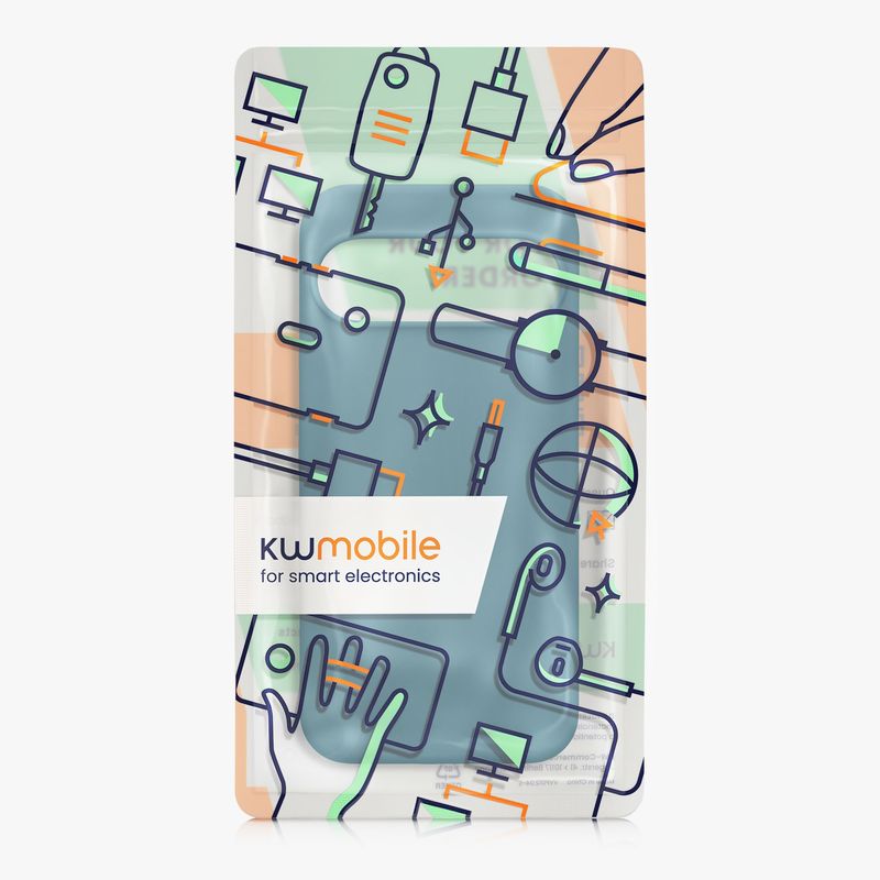 Laptop, Telefoane si Tablete - Telefoane mobile si accesorii - Accesorii Telefoane - Huse telefoane - Husa Kwmobile pentru Google Pixel 10 Pro XL, incarcare wireless, silicon, turcoaz - Infinity.ro