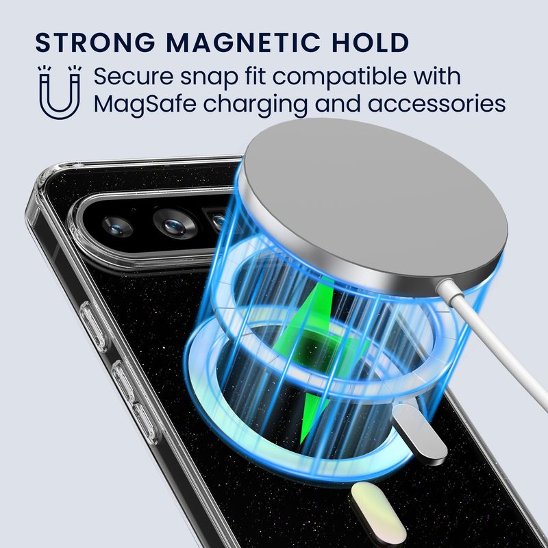 Laptop, Telefoane si Tablete - Telefoane mobile si accesorii - Accesorii Telefoane - Huse telefoane - Husa tip bumper Kwmobile pentru Google Pixel 10/Pixel 10 Pro, compatibilitate MagSafe, TPU, multicolor - Infinity.ro