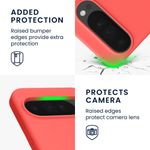 Laptop, Telefoane si Tablete - Telefoane mobile si accesorii - Accesorii Telefoane - Huse telefoane - Husa Kwmobile pentru Google Pixel 10 Pro XL, incarcare wireless, silicon, coral - Infinity.ro