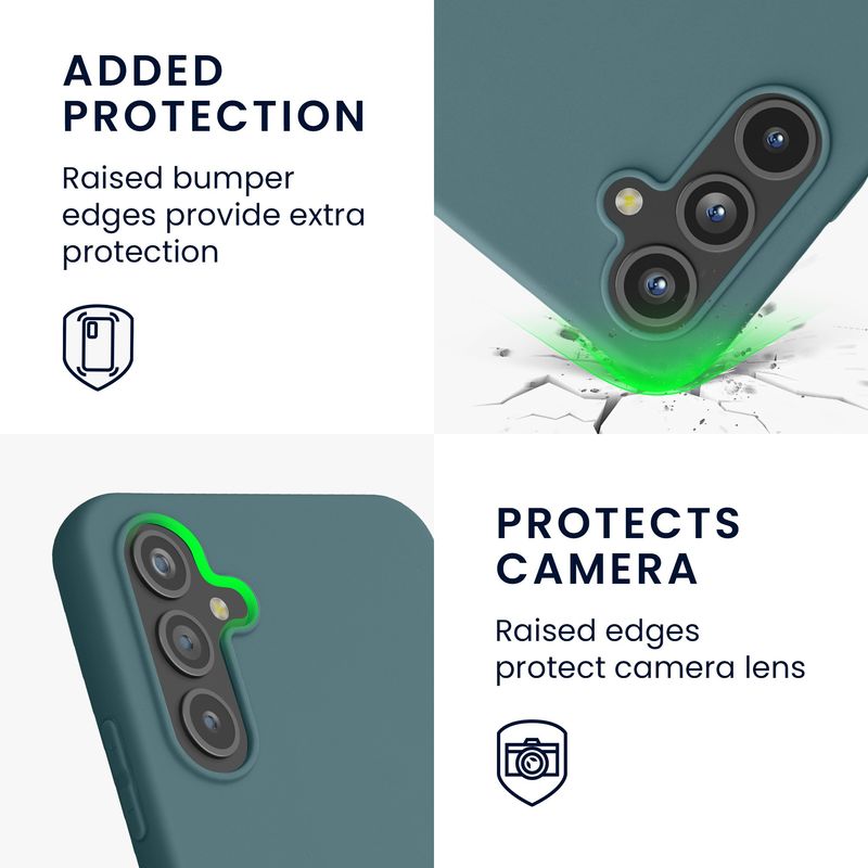 Laptop, Telefoane si Tablete - Telefoane mobile si accesorii - Accesorii Telefoane - Huse telefoane - Husa Kwmobile pentru Samsung Galaxy A54 5G, incarcare wireless, TPU, noapte - Infinity.ro