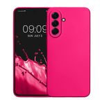 Laptop, Telefoane si Tablete - Telefoane mobile si accesorii - Accesorii Telefoane - Huse telefoane - Husa Kwmobile pentru Samsung Galaxy A56 5G, protectie la zgarieturi, silicon, roz - Infinity.ro