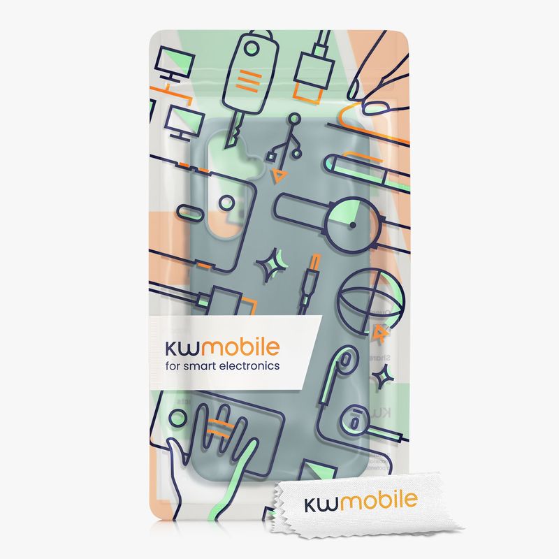 Laptop, Telefoane si Tablete - Telefoane mobile si accesorii - Accesorii Telefoane - Huse telefoane - Husa Kwmobile pentru Samsung Galaxy A54 5G, incarcare wireless, TPU, noapte - Infinity.ro