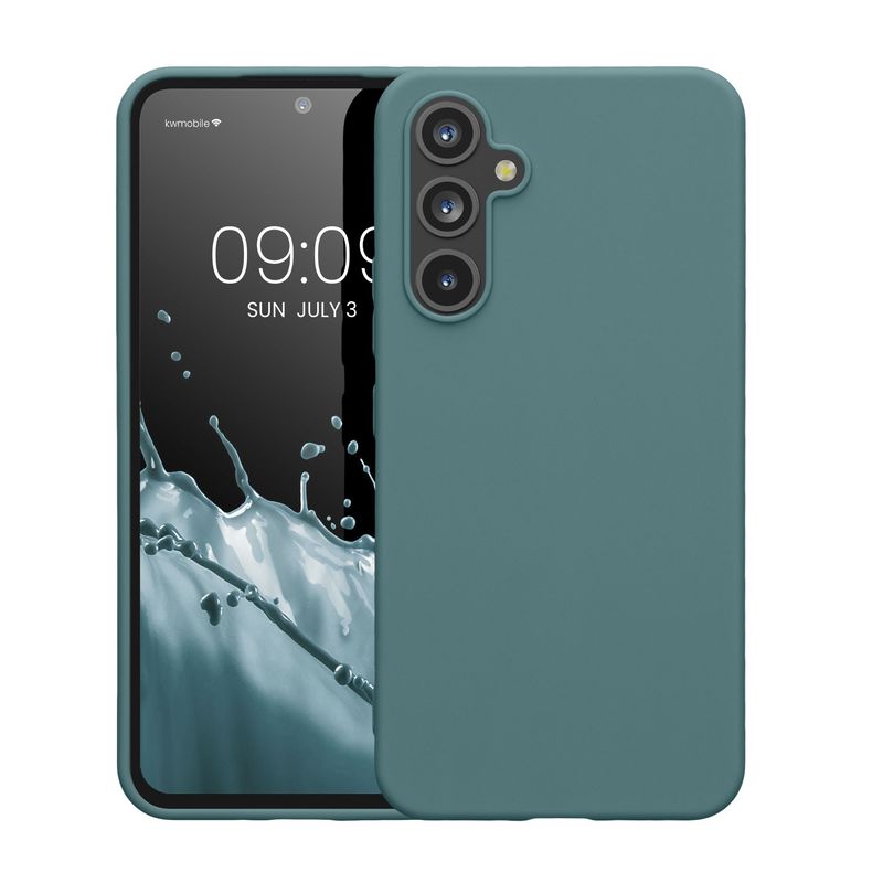 Laptop, Telefoane si Tablete - Telefoane mobile si accesorii - Accesorii Telefoane - Huse telefoane - Husa Kwmobile pentru Samsung Galaxy A54 5G, incarcare wireless, TPU, noapte - Infinity.ro