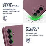 Laptop, Telefoane si Tablete - Telefoane mobile si accesorii - Accesorii Telefoane - Huse telefoane - Husa Kwmobile pentru Samsung Galaxy A56 5G, anti-alunecare, silicon, lavanda - Infinity.ro
