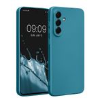 Laptop, Telefoane si Tablete - Telefoane mobile si accesorii - Accesorii Telefoane - Huse telefoane - Husa Kwmobile pentru Samsung Galaxy A56 5G, anti-alunecare, protectie la zgarieturi, silicon, albastru - Infinity.ro