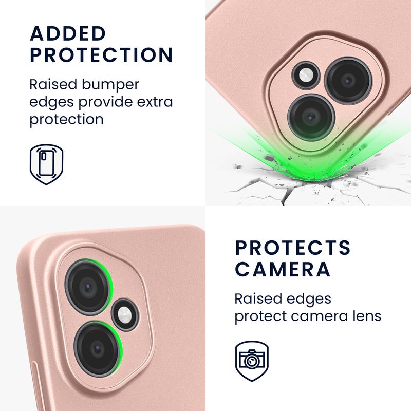 Laptop, Telefoane si Tablete - Telefoane mobile si accesorii - Accesorii Telefoane - Huse telefoane - Husa Kwmobile pentru Honor 400, anti-alunecare, protectie la socuri, protectie la zgarieturi, TPU, auriu - Infinity.ro