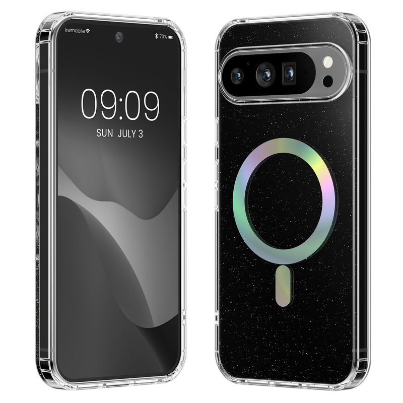Laptop, Telefoane si Tablete - Telefoane mobile si accesorii - Accesorii Telefoane - Huse telefoane - Husa tip bumper Kwmobile pentru Google Pixel 9/Pixel 9 Pro, compatibilitate MagSafe, TPU, multicolor - Infinity.ro