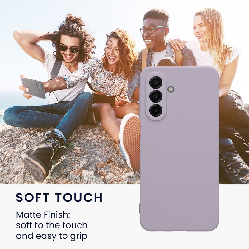 Laptop, Telefoane si Tablete - Telefoane mobile si accesorii - Accesorii Telefoane - Huse telefoane - Husa Kwmobile pentru Samsung Galaxy A17 4G/5G, protectie la zgarieturi, silicon, mov - Infinity.ro