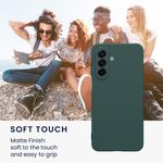 Laptop, Telefoane si Tablete - Telefoane mobile si accesorii - Accesorii Telefoane - Huse telefoane - Husa Kwmobile pentru Samsung Galaxy A17 4G/5G, anti-alunecare, silicon, albastru verzui - Infinity.ro