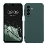 Laptop, Telefoane si Tablete - Telefoane mobile si accesorii - Accesorii Telefoane - Huse telefoane - Husa Kwmobile pentru Samsung Galaxy A17 4G/5G, anti-alunecare, silicon, albastru verzui - Infinity.ro