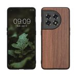 Laptop, Telefoane si Tablete - Telefoane mobile si accesorii - Accesorii Telefoane - Huse telefoane - Husa tip bumper Kwmobile pentru OnePlus 11, anti-alunecare, lemn, TPU, maro - Infinity.ro