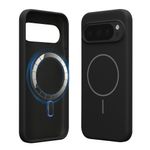 Laptop, Telefoane si Tablete - Telefoane mobile si accesorii - Accesorii Telefoane - Huse telefoane - Husa Kwmobile pentru Google Pixel 10/Pixel 10 Pro, compatibilitate MagSafe, silicon, negru - Infinity.ro