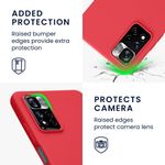 Laptop, Telefoane si Tablete - Telefoane mobile si accesorii - Accesorii Telefoane - Huse telefoane - Husa Kwmobile pentru Xiaomi Redmi Note 11 Pro/Note 11 Pro (5G)/Note 12 Pro (4G), incarcare wireless, silicon, roz intens - Infinity.ro