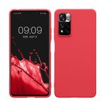 Laptop, Telefoane si Tablete - Telefoane mobile si accesorii - Accesorii Telefoane - Huse telefoane - Husa Kwmobile pentru Xiaomi Redmi Note 11 Pro/Note 11 Pro (5G)/Note 12 Pro (4G), incarcare wireless, silicon, roz intens - Infinity.ro