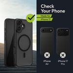 Laptop, Telefoane si Tablete - Telefoane mobile si accesorii - Accesorii Telefoane - Huse telefoane - Husa Oakshield pentru iPhone 17, compatibilitate MagSafe, sticla, TPU, negru - Infinity.ro