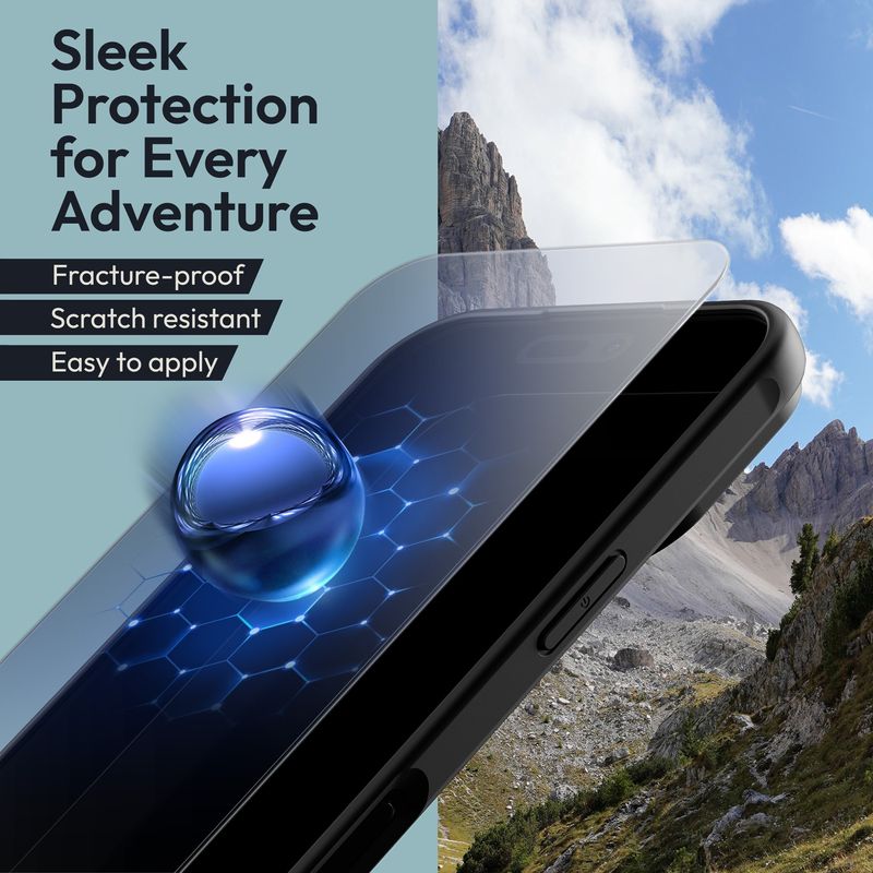 Laptop, Telefoane si Tablete - Telefoane mobile si accesorii - Accesorii Telefoane - Huse telefoane - Husa Oakshield pentru iPhone 17, compatibilitate MagSafe, sticla, TPU, negru - Infinity.ro