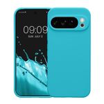 Laptop, Telefoane si Tablete - Telefoane mobile si accesorii - Accesorii Telefoane - Huse telefoane - Husa Kwmobile pentru Google Pixel 10 Pro, anti-alunecare, silicon, albastru glaciar - Infinity.ro