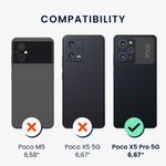 Laptop, Telefoane si Tablete - Telefoane mobile si accesorii - Accesorii Telefoane - Huse telefoane - Husa tip bumper Kwmobile pentru Xiaomi Poco X5 Pro 5G, anti-alunecare, lemn, TPU, maro - Infinity.ro