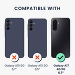 Laptop, Telefoane si Tablete - Telefoane mobile si accesorii - Accesorii Telefoane - Huse telefoane - Husa Kwmobile pentru Samsung Galaxy A17 4G/5G, anti-alunecare, protectie la zgarieturi, silicon, auriu - Infinity.ro