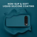 Laptop, Telefoane si Tablete - Telefoane mobile si accesorii - Accesorii Telefoane - Huse telefoane - Husa Kwmobile pentru Google Pixel 10/Pixel 10 Pro, compatibilitate MagSafe, silicon, turcoaz mat - Infinity.ro