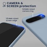 Laptop, Telefoane si Tablete - Telefoane mobile si accesorii - Accesorii Telefoane - Huse telefoane - Husa Kwmobile pentru Google Pixel 10/Pixel 10 Pro, compatibilitate MagSafe, silicon, albastru deschis - Infinity.ro