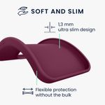 Laptop, Telefoane si Tablete - Telefoane mobile si accesorii - Accesorii Telefoane - Huse telefoane - Husa Kwmobile pentru Samsung Galaxy A54 5G, incarcare wireless, TPU, mov - Infinity.ro