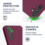 Laptop, Telefoane si Tablete - Telefoane mobile si accesorii - Accesorii Telefoane - Huse telefoane - Husa Kwmobile pentru Samsung Galaxy A54 5G, incarcare wireless, TPU, mov - Infinity.ro