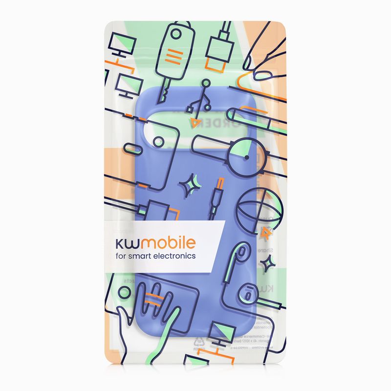 Laptop, Telefoane si Tablete - Telefoane mobile si accesorii - Accesorii Telefoane - Huse telefoane - Husa Kwmobile pentru Google Pixel 10/Pixel 10 Pro, incarcare wireless, silicon, albastru baltic - Infinity.ro