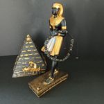 Fashion, accesorii si bijuterii - Barbati - Bijuterii barbati - Bratari barbati - Bratara snur barbati din turmalina neagra naturala realizata manual, cu margele de lava, Devyan - Infinity.ro