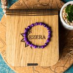Fashion, accesorii si bijuterii - Femei - Bijuterii femei - Bratari femei - Bratara pietre semipretioase dama Chameli din cristale de Jad Mov, sfere de 6mm - Infinity.ro