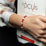Fashion, accesorii si bijuterii - Femei - Bijuterii femei - Bratari femei - Bratara pietre semipretioase dama, Lori, cu cristale de Piatra Lunii si distantiere din Sediment Marin Rosu - Infinity.ro