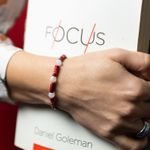 Fashion, accesorii si bijuterii - Femei - Bijuterii femei - Bratari femei - Bratara pietre semipretioase dama, Lori, cu cristale de Piatra Lunii si distantiere din Sediment Marin Rosu - Infinity.ro
